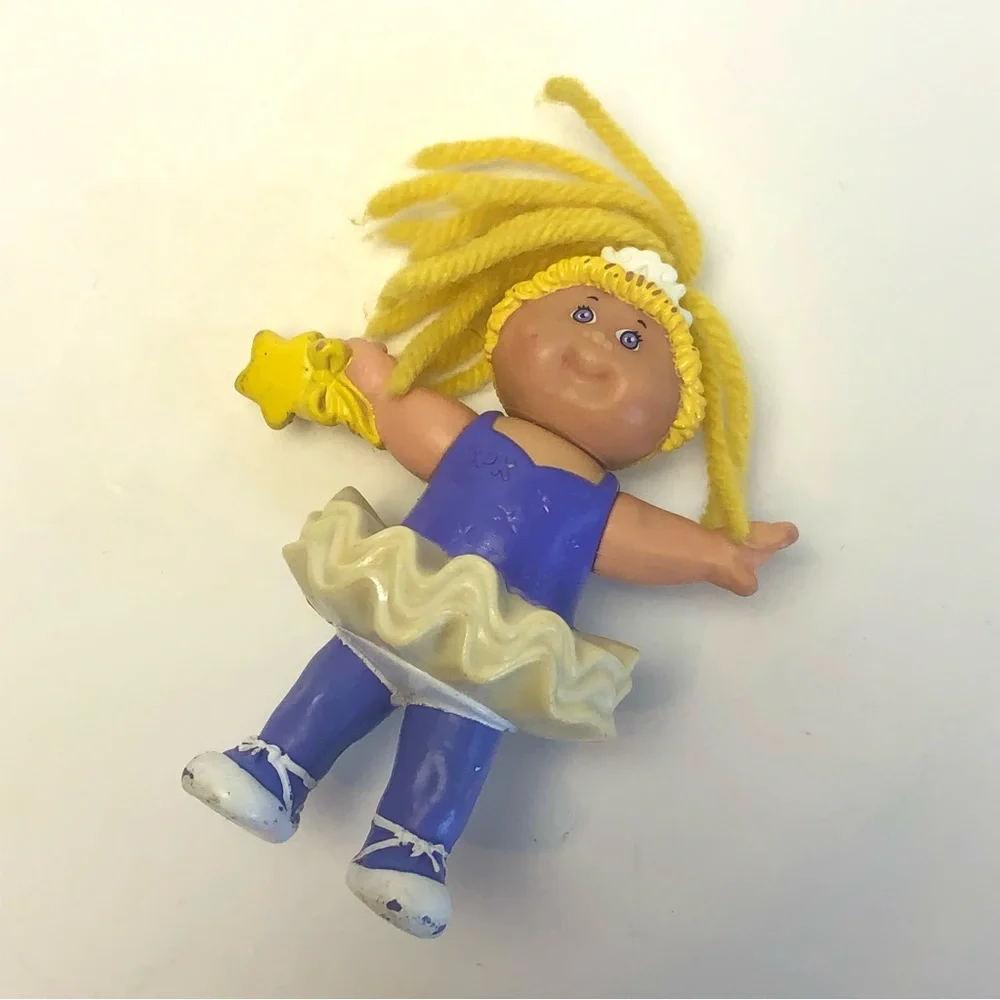 90s Vintage Cabbage Patch Kids Figures McDonalds Toys 1992 Bundle of 2 - Picture 3 of 5